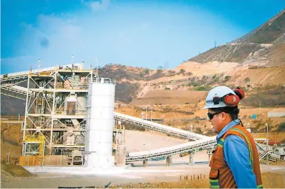  ?? ARACELI LÓPEZ ?? Minera canadiense en Chihuahua redujo actividad ante la falta de garantías.