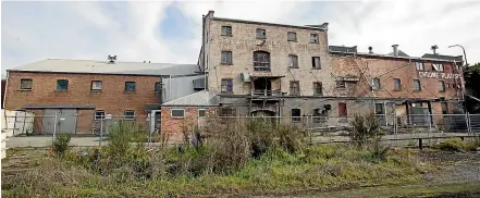  ?? DOUG FIELD/STUFF ?? The disused 136-year old Chrome Platers building could be turned into a car park.