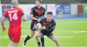  ??  ?? Welsh internatio­nal hooker Connor Farrer returned to the Ironmen side that faced Hunslet after a spell out with injury