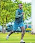  ?? ?? Sesión. Bolaños entrenó ayer en las canchas alternas del Chucho Benítez.