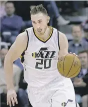  ?? Rick Bowmer Associated Press ?? GORDON HAYWARD is the best wing player available and will command a max contract.