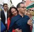  ?? Foto: imago ?? Justizmini­ster Heiko Maas mit Lebensge fährtin Natalia Wörner.