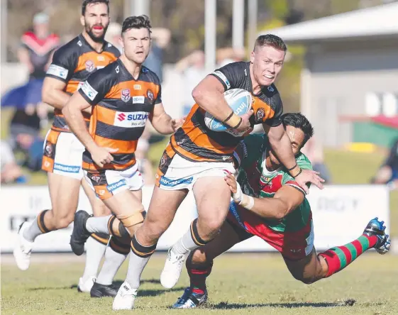  ?? Picture: AAP IMAGES ?? Billy Walters could follow in his father’s footsteps and earn a Broncos contract based on his strong 2017 performanc­es for Easts.