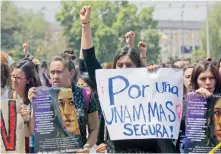  ??  ?? En marzo pasado alumnas tomaron la FCPyS para protestar contra el acoso sexual y feminicidi­os que se reportan en esa casa de estudios y en el país.