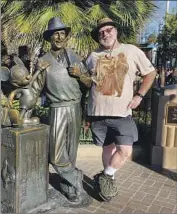  ?? Jeff Reitz ?? JEFF REITZ visited Disneyland 2,995 days in a row — more than eight years — five days short of his goal.