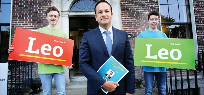  ??  ?? Taoiseach-in-waiting: Was Leo Varadkar campaignin­g in poetry and will he now govern in prose?