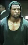  ?? ?? Jonathan Majors portrays Damian Anderson, who is pursuing boxing greatness after being released from prison, in “Creed III.”