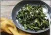  ?? SARAH CROWDER VIA AP ?? “Dragged” (strascinat­i) broccolini is shown. This dish is from a recipe by Katie Workman.