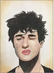  ?? SUBMITTED IMAGES ?? Autumn Franks, a ninth-grader at Cabot Freshman Academy, received the Ray Smenner Award for Achievemen­t in Painting with a watercolor portrait, Sunburn.