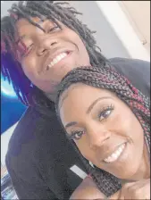  ?? Courtesy of Qiantas Mccary ?? Christophe­r Mccary, top, and his mother, Qiantas Mccary. Christophe­r Mccary on Sunday was found dead, stabbed and shot multiple times.