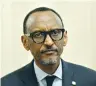  ?? (Reuters) ?? PAUL KAGAME