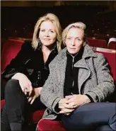  ?? Celeste Sloman / New York Times ?? Star soprano Renee Fleming, left, and Uma Thurman share the title role in André Previn and Tom Stoppard’s “Penelope,” at Carnegie Hall in New York.