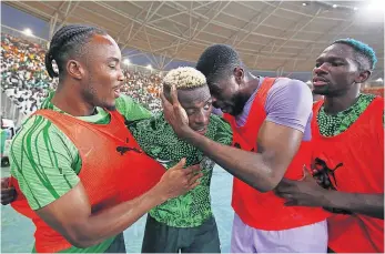  ?? ?? Victor Osimhen e companhia estão prontos para atacar o título