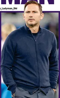  ?? REX ?? Mixed results: Everton boss Frank Lampard