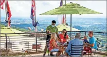  ?? See Rock City Inc. ?? Enjoy breathtaki­ng views during lunch while savoring Southern cuisine paired with specialty drinks or craft beer.