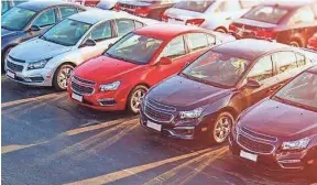  ?? GETTY IMAGES ?? Average used-car prices topped $20,000 in the third quarter, according to car-buying site Edmunds, and have risen 19 percent in five years.