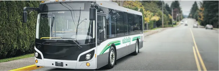  ?? GRANDE WEST TRANSPORTA­TION ?? Grande West might be an attractive acquisitio­n for larger bus rivals facing slow growth in the mature North American bus industry, said Amr Ezzat, a Montreal-based analyst.