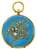  ??  ?? Ever since its inception, Patek Philippe has been creating timepieces for royalty. This pendant watch was sold to Queen Victoria of Great Britain in 1851.