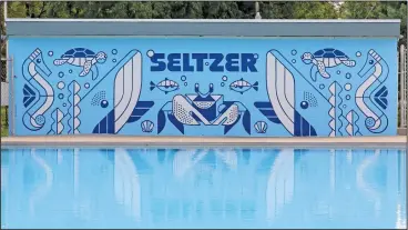  ?? PHOTO SUBMITTED BY BEN STAFFORD ?? Here is a photo of the new mural at Seltzer Pool in Shelby.