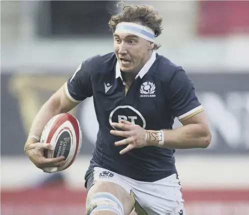  ??  ?? 0 Jamie Ritchie says Italy will be gunning for Scotland in Saturday’s game at Murrayfiel­d so the hosts must get on the front foot early