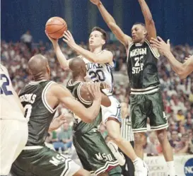  ??  ?? Chris Collins had plenty of tourney experience as a player for Duke. | CHRIS O’MEARA/ AP