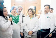  ?? Foto Cortesía ?? La senadora Gloria Flórez, la ministra Jhenifer Mojica y el gobernador William Villamizar./