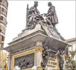  ?? JvL ?? Monumento a Isabel la Católica y Cristobal Colón en Granada