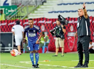  ?? KT photo ?? mosT soUgHT-afTer: Al Ahli coach Olaroui Cosmin is considered one of the greatest managers in the Arabian Peninsula, having led many clubs to titles. —