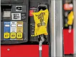  ?? JOHN SPINK/JOHN. SPINK@AJC.COM ?? This Dekalb County Quiktrip is among the stations out of gas Wednesday as fuel shortages worsened along the Eastern Seaboard after the Colonial Pipeline shutdown.