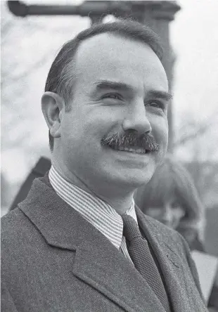  ?? AP ?? Watergate: G. Gordon Liddy in Washington during his trial in 1973