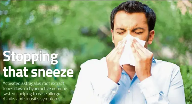  ??  ?? The lack of awareness about what causes sensitive noses and sinusitis has resulted in many people suffering in silence. — Nuvanta