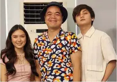  ?? ?? ‘My Future You’ will be directed by Crisanto B. Aquino (center)