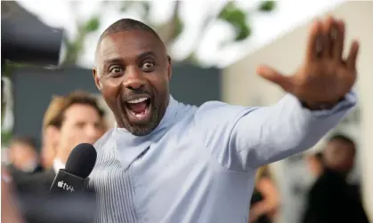  ?? ?? Role reversal … Idris Elba at the premiere of Apple TV+ series Hijack in London on 27 June. Photograph: Jeff Moore/PA