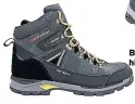  ??  ?? THE BOOTS HIM: Karrimor Hot Rock walking boots, sportsdire­ct. com, were £89.99, now £44.99 SAVE: £45