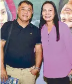  ??  ?? Angel and Arlene Puentespin­a of Malagos Farms