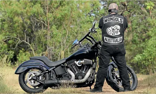  ??  ?? The presence of the Mongols motorcycle gang in New Zealand has grown since the deportatio­n of gang members from Australia.