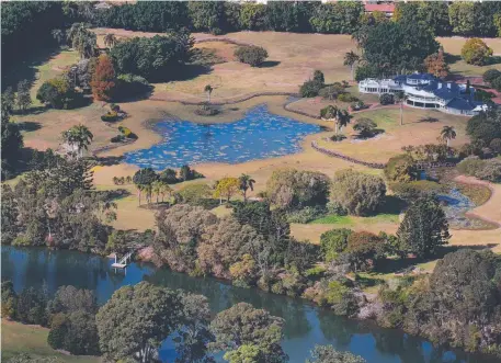  ??  ?? Brisbane developer Pointcorp fronted the deal to buy the Toshi Ogasawara mansion and The Villa golf course.