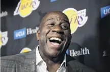  ??  ?? Magic Johnson