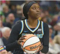  ?? ?? Williams. of Virginia Beach, is in her ninth WNBA season but first with the Chicago Sky.