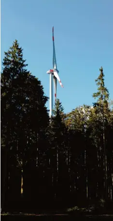  ?? Symbolbild: Julian Leitenstor­fer ?? Der Amerdinger Gemeindera­t hat sich gegen einen Windpark im Kesseltal entschie den.