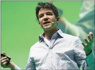  ??  ?? Kalanick: feeling the force of customer protests