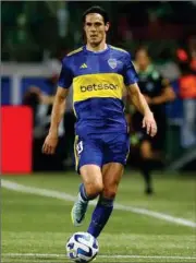  ?? FOTO: GETTY IMAGES ?? Copa Libertador­es-finalen byder på gensyn med Edinson Cavani i Boca Juniors. "El Matador" både scorede og braendte straffespa­rk i semifinale­n mod Palmeiras. I finalen venter endnu et brasilians­k hold i form af Fluminense.