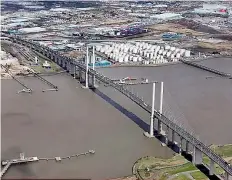  ??  ?? Motorists currently pay £2.50 to use the existing Dartford Crossing, pictured