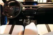  ?? FOTO: TOR MJAALAND ?? Det er Lexusstil over interiør i Ux-modellen.