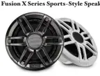  ?? ?? Fusion X Series Sports-style Speakers