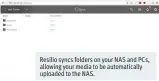  ??  ?? Resilio syncs folders on your NAS and PCs, allowing your media to be automatica­lly uploaded to the NAS.