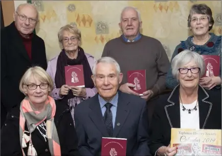  ??  ?? Back: Leo Jones, May Buttimer, Tom Wickham and Teresa Wickham. Front: Catherine Seery, Paddy O’Reilly and Nuala Carroll.