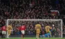  ?? Getty Images ?? Robert Lewandowsk­i scores from the penalty spot to put Barcelona 1-0 up in the 18th minute. Photograph: Quality Sport Images/