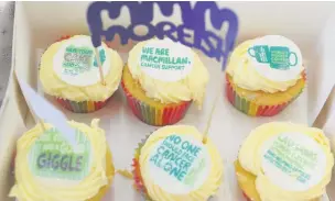  ??  ?? Macmillan Coffee Morning
Buy a cake to help cancer sufferers