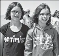  ?? JEREMY FRASER/CAPE BRETON POST ?? Shown are Clara Simmons, left, and Monica Simmons.